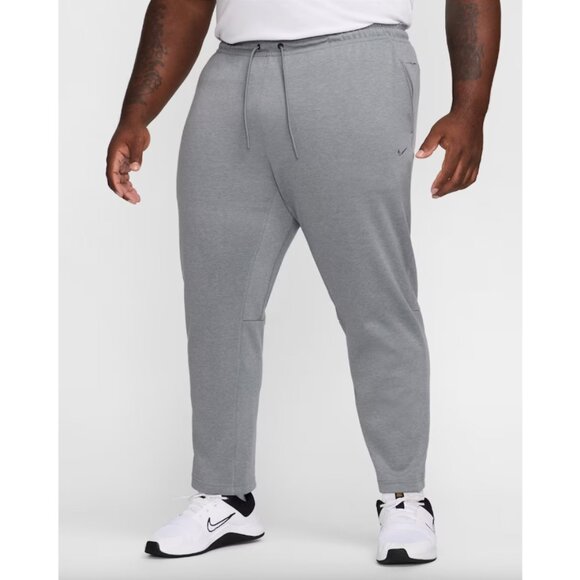Nike Primary Fleece Mens Dri-FIT UV Tapered Performance Pants Jogger Grey 2XL - Picture 7 of 12